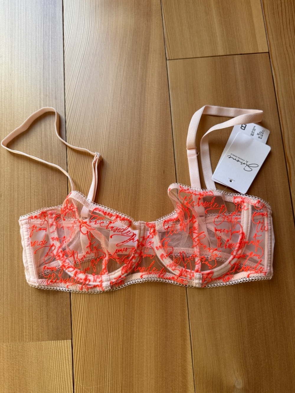 NWT Simone Perele mesh bra